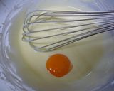 A picture of step 5 of No Water Bath Needed: Easy Soufflé Cheesecake with Pancake Mix.