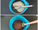 Une image de l'étape 2 de Cookies aux trois chocolats.