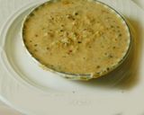 A picture of step 4 of Ash gourd mung dal Poricha Koottu.