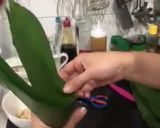 Foto langkah ke 4 dari resep Bacang / Bak Chang Isi Ayam Jamur Shiitake (plus step by step cara membungkusnya).