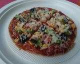 A picture of step 5 of Paratha Thin Crust Pizza.