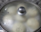 Foto langkah ke 8 dari resep Bakpao (No Mixer) Isi Ayam Cincang Kecap.
