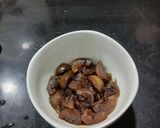 A picture of step 2 of Amla Candy in microwave.