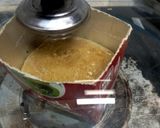 A picture of step 5 of Raisens cake, with brown sugar 🍪 🍰diet cake.
