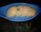 A picture of step 1 of Tadka idli.