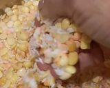 A picture of step 1 of Pumpkin and Toor Daal Masala Veg Khichdi.