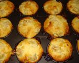 Fehércsokis rebarbarás muffin recept fázis 4 fotója