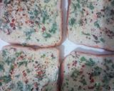 A picture of step 2 of Cheese garlic bread.