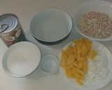 Hình bước làm 1 của món Chè Bi Bột báng
