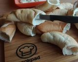 Májkrémes, rántott kifli recept fázis 1 fotója