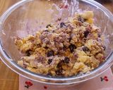 A picture of step 5 of Easy! Blueberry and Walnut Quick Bread.