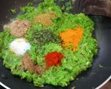 A picture of step 3 of Peas patties.
