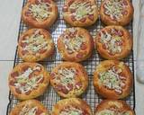 Roti Pizza Mini Super Empukk puk puk langkah memasak 8 foto