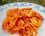 A picture of step 5 of Jalebi.