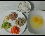 Foto langkah ke 1 dari resep Omelet Nasi (Pizza Telur).