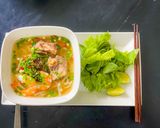 Hình bước làm 2 của món Bánh canh (hoặc Hủ tiếu) TÔM và SƯỜN