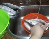 صورة لخطوة 1 من وصفة السمك البوري في الفرن ومشوي بالرده
