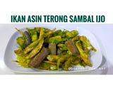 Foto langkah ke 5 dari resep Ikan asin terong sambal ijo.