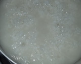 A picture of step 1 of Rice and stew with cabbage salad.