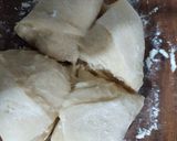 A picture of step 2 of Boiled wonton momo.