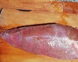 Foto del paso 1 de la receta: Carne y salchichas ahumadas con chucrut y salsa de mostaza