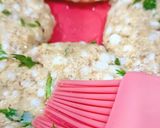 A picture of step 3 of Sabudana Tikki.