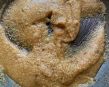 A picture of step 5 of Kashmiri Gur Halwa.