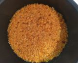 A picture of step 4 of Lebanese Red Lentil Soup.