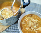 Foto del paso 7 de la receta: Arroz caldoso con sepia y caldo de alga fucus con azafrán