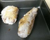 A picture of step 8 of Chicken Philadelphia Rolls .