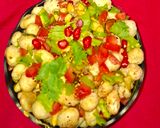A picture of step 3 of Makhana Chaat.