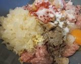 Gluténmentes göngyölt fasírt recept fázis 1 fotója