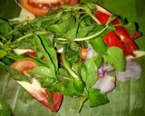 Foto langkah ke 6 dari resep Botok (pepes) Telur Asin #Dandelion.