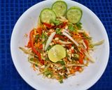 A picture of step 3 of Thai 'Som Tam' Green Papaya Salad.