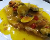 Foto del paso 5 de la receta: Lenguado en salsa de Marisco