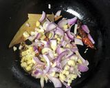 A picture of step 2 of Cauliflower Rice Biryani.