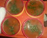 A picture of step 4 of Mix vegetable suap.