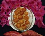 A picture of step 6 of Shakarkandi Gulab Jamun.
