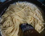 Foto langkah ke 6 dari resep Fettucini carbonara.