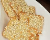 Foto langkah ke 4 dari resep Cheese Crackers Keto.