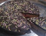 A picture of step 12 of Leftover Bread/Pav chocolate cake and cakes bites.