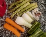 Foto del paso 1 de la receta: Lasaña de morcilla y verduras