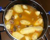 A picture of step 3 of Mukimo ya matumbo Easter favourite #.