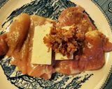 Foto del paso 2 de la receta: Pollo relleno empanizado🌺 (en piezas)