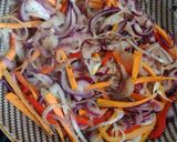 Foto del paso 4 de la receta: Tarta de verduras y carne cortada a cuchillo saludable!