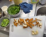 【炒】韭菜炒豆乾的食譜步驟1照片