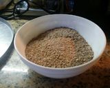 Foto del paso 1 de la receta: Galletas de chocolate de avena con un toque de naranja