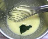 A picture of step 4 of Cozy Japanese-Style Mugwort Azuki Cake.
