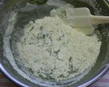 A picture of step 5 of Cozy Japanese-Style Mugwort Azuki Cake.