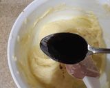 A picture of step 2 of Eggless Vanilla and Chocolate Cookies.